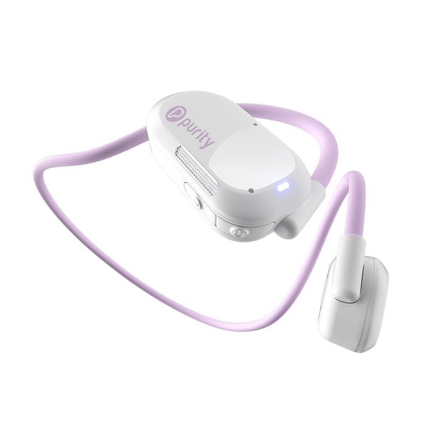 Purity Air Open Ear Headphones - Lilac / White