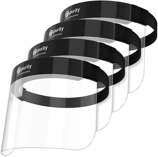 Purity Protective Kids Face Shield DuraSlim Series- 4 Pack