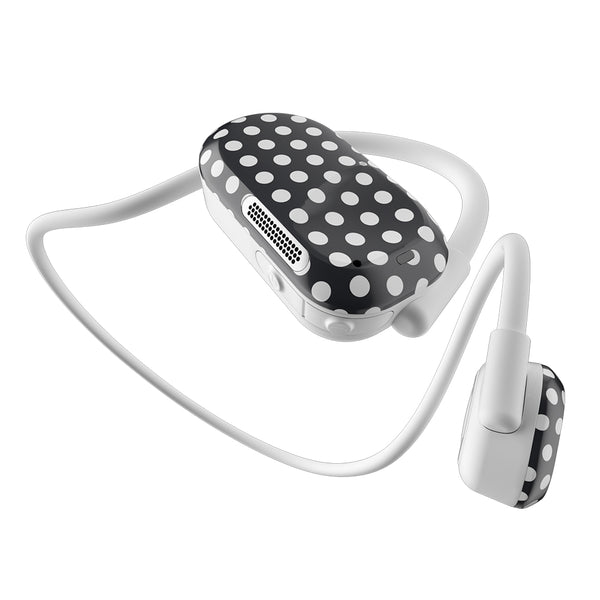 Purity Air Open Ear Headphones - White Dots